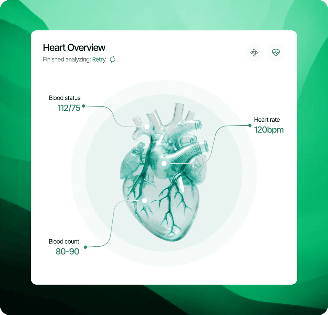 Blood compatibility and health information dashboard